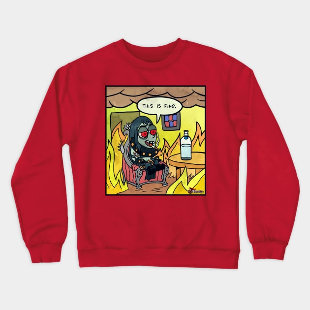 Red Horizon - Gabrek is fine Crewneck Sweatshirt by JascoGames